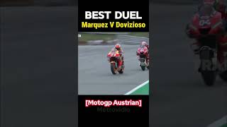 Duel sengit Marc Marquez VS Dovizioso Motgp Austrian [upl. by Fons456]