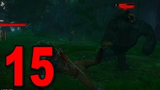 The Witcher 3  Part 15  A BIG BLACK BEAR Wild Hunt Lets Play  Walkthrough  Guide PC 1080p [upl. by Ahsiym462]