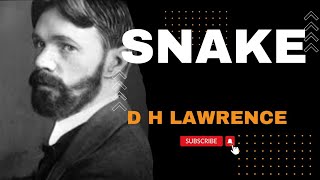 Snake tamil D H Lawrence summary amp analysis [upl. by Anayet]