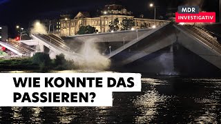 Der Brückeneinsturz in Dresden – Wie es fast zur Katastrophe kam  Doku [upl. by Aidul]