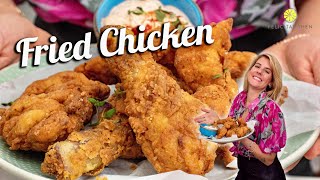 Fried Chicken  das beste Rezept  Felicitas Then [upl. by Sorazal]