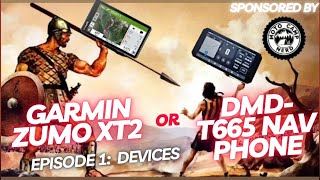 Adventure Navigation Garmin Zumo XT2 or DMDT665 Device Comparison Episode 1 [upl. by Anayia]