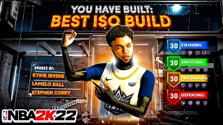 THIS ISO BUILD IS BREAKING NBA 2K22 NEW DEMIGOD PLAYMAKER BUILD IN NBA 2K22 BEST BUILD NBA 2K22 [upl. by Layor]