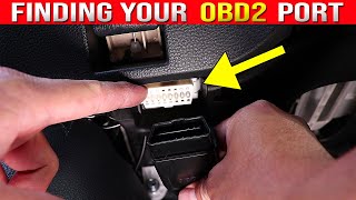 How to find the OBD2 Port On Any Car [upl. by Chadabe]