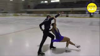 Ukrainian Figure Skating Cup 2020 Alexandra Nazarova and Maxim Nikitin RD [upl. by Ariajaj]