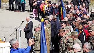 Transfăgărășan 50 Ceremonial militar și religios la Bâlea Lac I [upl. by Kenwrick]