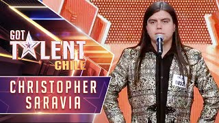 Christopher Saravia  Audiciones  Got Talent Chile 2024 [upl. by Yves]