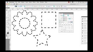 Illustrator CS5 dashed stroke improvement [upl. by Ahsinot]