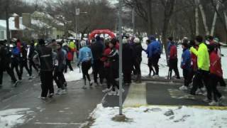 Hypothermic Half Marathon 2010  Halifax Nova Scotia Canada [upl. by Akienaj]