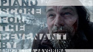 Andjelika Javorina Piano Score The Revenant [upl. by Marcile]