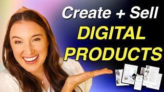 How to Sell Digital Products Online in 2024 💸 stepbystep beginners tutorial [upl. by Anuat]