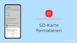 SDKarte formatieren  OnePlus Android 14  OxygenOS 14 [upl. by Ajoop]