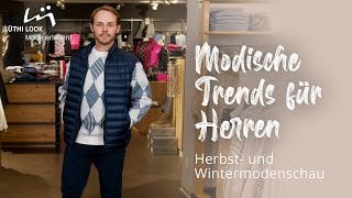 Herbstmodenschau 2024 – Modische Trends für Herren – Lüthi Look [upl. by Ahsaz363]