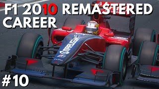 RISULTATO INASPETTATO  F1 2010 REMASTERED CAREER  SILVERSTONE 10 [upl. by Neisa]