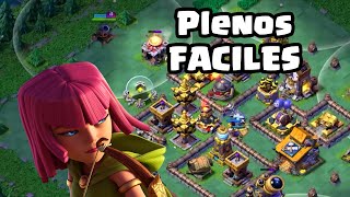 Como hacer plenos faciles en la aldea Nocturna de Clash of Clans Bh10 [upl. by Aiken]