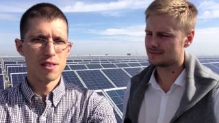 Perovo Solar Farm in Crimea Ukraine 100 MW [upl. by Lasiaf290]