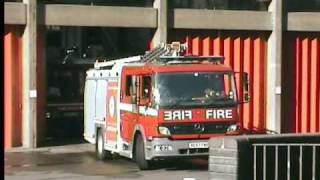 London Fire Brigade  A211 A213 Paddington [upl. by Jenei48]