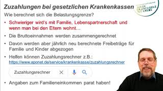 Zuzahlungen bei gesetzlichen Krankenkassen  wie komme ich zur Befreiung [upl. by Ellehcer349]