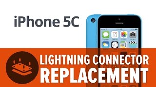 How To Replace the Lightning Connector in your iPhone 5c [upl. by Hashim]