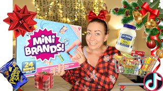 MINI BRANDS advent calendar UNBOXING 2023 LIMITED EDITION 😁🎅 [upl. by Thorne]