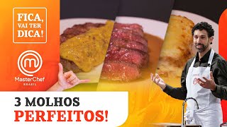 Três molhos para incrementar seus pratos  TABLETOP MASTERCHEF [upl. by Madancy]