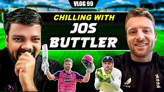 Jos Buttler talking about MS Dhoni Jasprit Bumrah amp Virat Kohli  VLOG 99 [upl. by Estis]