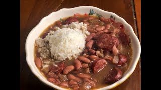 Slow Cooker Red Beans and Sausage [upl. by Elleynod]