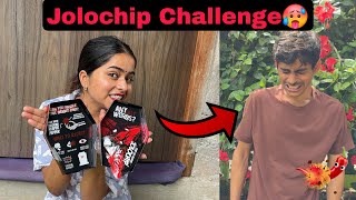 Crazy Jolochip Challenge🔥🤯  Shivam ka halat Kharab🥵 [upl. by Eiggem14]