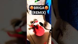 BRIGA FEIA EM REMIX sonico Meme [upl. by Aihppa]