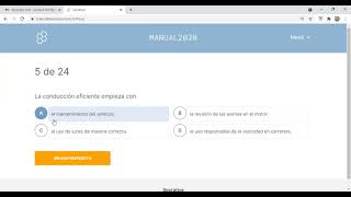 Examen Teórico COSEVI Manual del Conductor Capítulo 9 Conducción Técnica Económica y Eficiente I [upl. by Ahseiuqal]