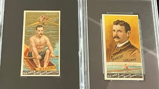 1888 N162 Goodwin Champions Cards  Part 8 Oarsman Beach Hanlan Rowing [upl. by Haden]