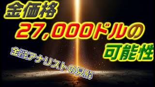 金価格27000ドルの可能性：金融アナリストの見解 [upl. by Standing]