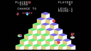 QBert 3 Scores 4625 ColecoVision [upl. by Winfrid891]