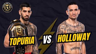 Ilia Topuria vs Max Holloway UFC 308 [upl. by Silvester917]