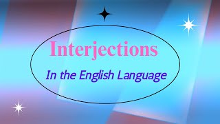 Interjection │ Interjections English│ Parts of Speech Interjection Types│Primary │Secondary│Volitive [upl. by Ardine556]