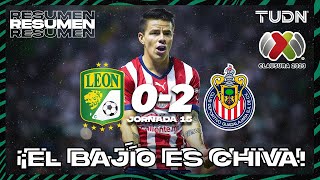 Resumen y goles  León 02 Chivas  CL2023 Liga Mx  J15  TUDN [upl. by Okubo]