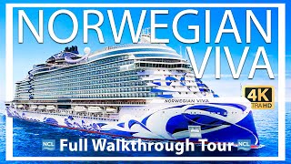 Norwegian Viva  Full Walkthrough Cruise Ship Tour  BRAND NEW 2023  New Race Car Track on Board [upl. by Deevan]