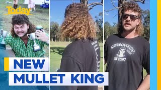 Meet the winner of Mulletfest 2023  Today Show Australia [upl. by Low]