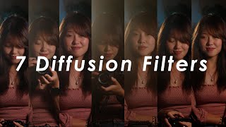 7 Diffusion Filters Compared  Black Pro Mist Freewell Cinebloom amp Glimmerglass [upl. by Jackelyn]