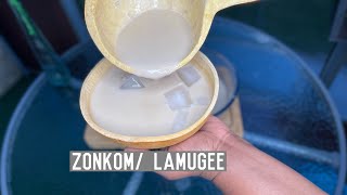 Zonkom Lamugee  🇬🇭Spiced Millet Drink Ghanaian Traditional Drink  Juice Series esp2 [upl. by Margherita]