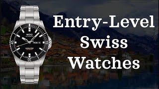 Entry Level Swiss Watches  From 1001000 [upl. by Irb]