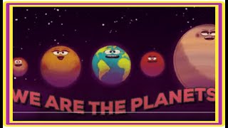 We are the Planets  KIDS VIDEO  Children Show  One Minute Solar System [upl. by Harat]