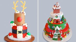 1 Hour Relaxing ⏰ 100 All Time Best Christmas Cake Ideas 🎄 Yummy Holiday Cakes Cupcakes and More [upl. by Mordy710]