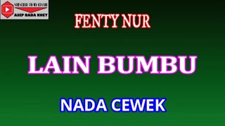 KARAOKE LAIN BUMBU  FENTY NUR COVER NADA CEWEK [upl. by Evelina497]