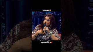 Confidence 💪🫶🙌 shreyaghoshal songs [upl. by Missi942]