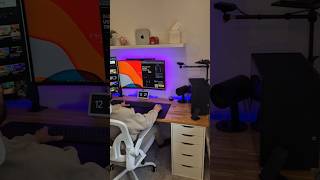 Never get bored of sitting at this setup 🖥 desksetup gamingdesk setupinspiration [upl. by Htebazileyram794]