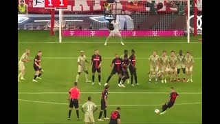 Grimaldo Goal  Bayern Munich vs Bayer Leverkusen 22 Highlights [upl. by Stiruc]