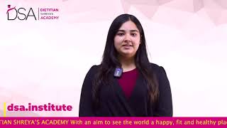 Dietitian Shreya Academy  Internship course  Dietitian Shreya [upl. by Cargian]