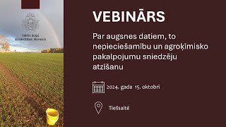 Vebinārs «Augsnes dati to nepieciešamība un agroķīmisko pakalpojumu sniedzēju atzīšana» [upl. by Warde745]