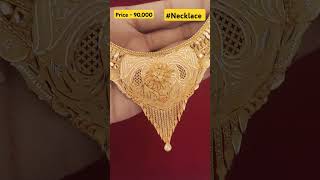 Light Weight Gold Necklace Design with Price in 18caratgold necklace locket jewellery trending [upl. by Ytirehc]